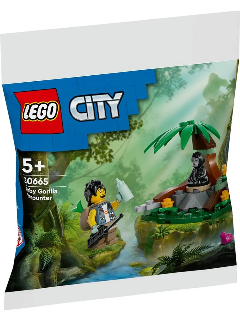 LEGO 30665 Встреча с детенышем гориллы