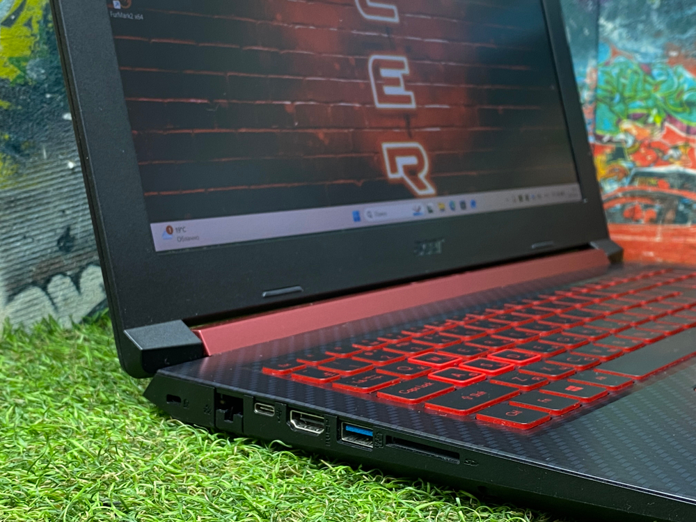 Игровой Acer 15' i7-8750H/GTX 1060 6GB/8GB/SSD 128GB + HDD 1TB/ Nitro 5[AN515-52-747B]/Windows 11