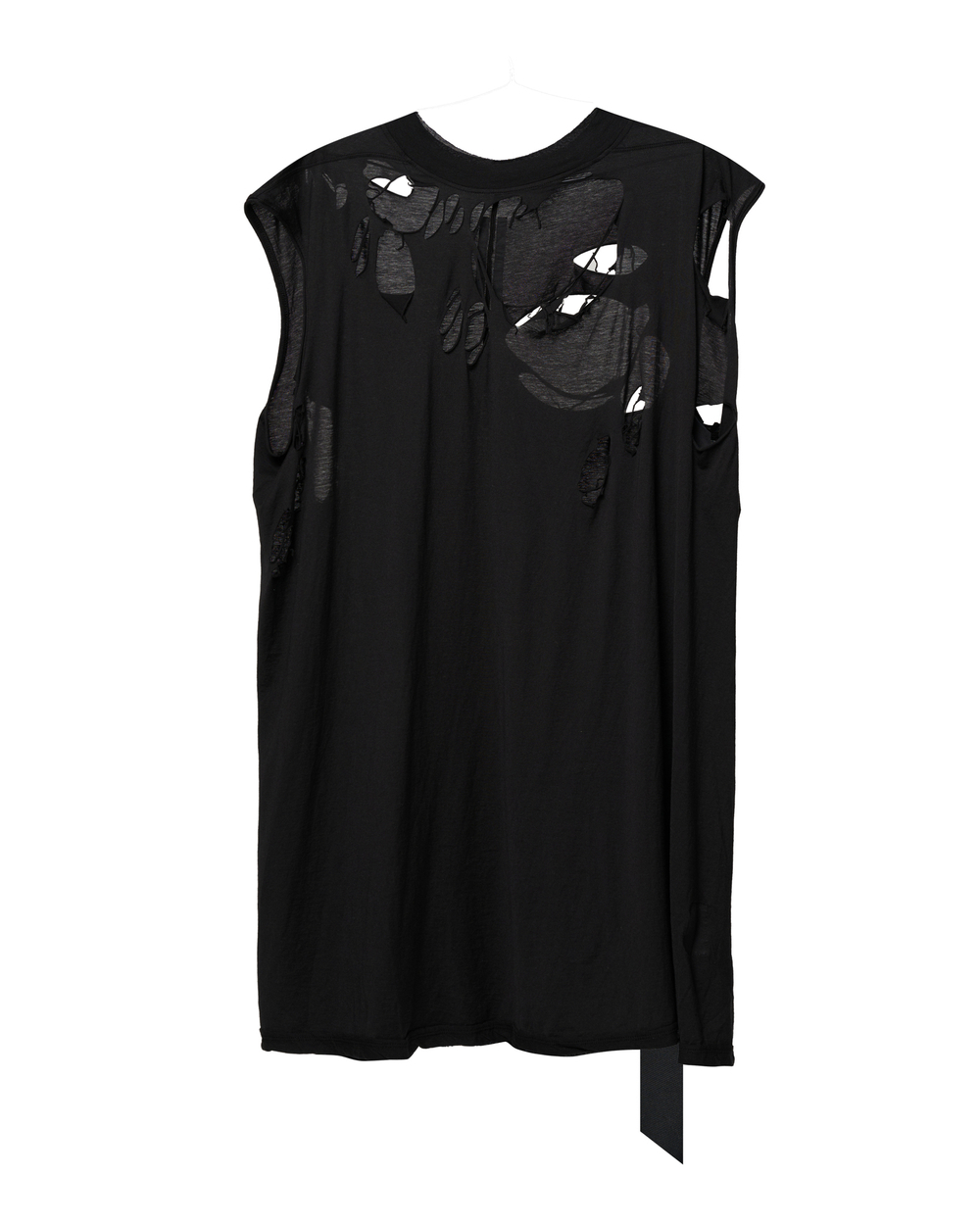RICK OWENS DRKSHDW ТОП ЧЕРНЫЙ МУЖСКОЙ HOLLYWOOD TARP