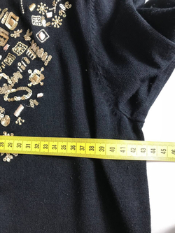 Кардиган Laura Ashley с пайетками, маркировка 38, визуально 44 размер