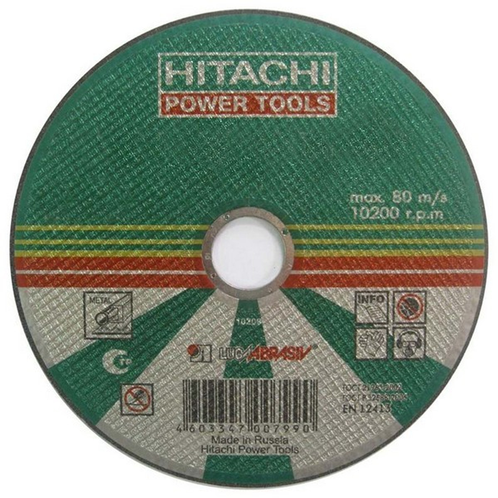 Диск отрезной по металлу А24,14А Hitachi HTC-11510HR 11510HR