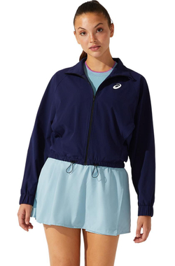 Женская теннисная куртка Asics Match W Woven Jacket - Blue