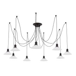 Citilux Эдисон CL451092 Люстра паук Венге