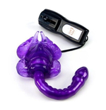 Клиторальный стимулятор Topco Adam & Eve «Скорпион» с кольцом