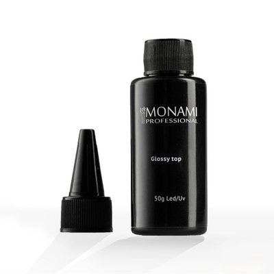Monami Glossy Top - Топ для гель-лака без липкого слоя, 50мл