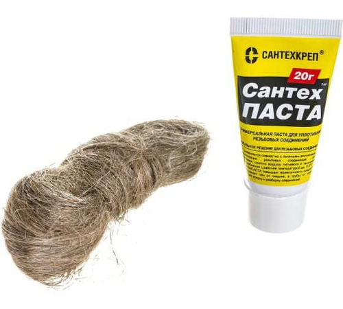 Сантехпаста 24гр+7гр лен Фора №1