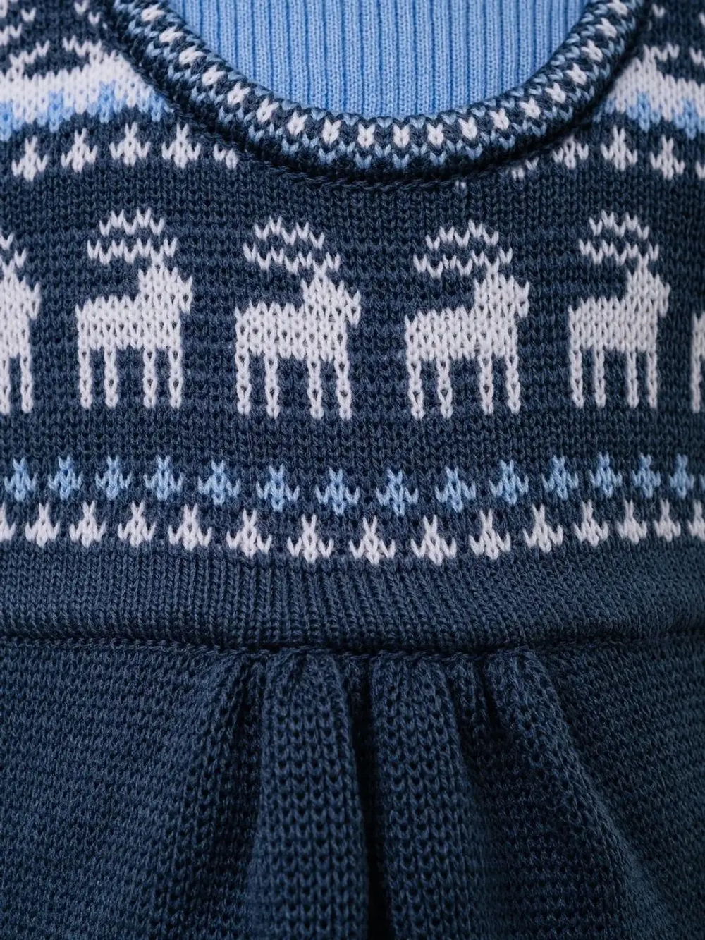 Сарафан вязаный для девочки