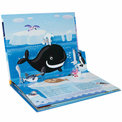 Книжка панорамка. Во льдах Арктики 3+