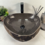 Раковина из речного камня RS-65257 48*44*15 0861