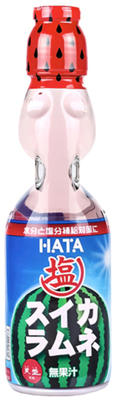 Газированный Напиток Рамуне со Вкусом Арбуза с Солью / Ramune Lemonade Watermelon 0.2 - стекло