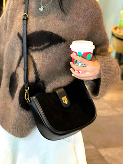 женская сумка на плечо из натуральной кожи