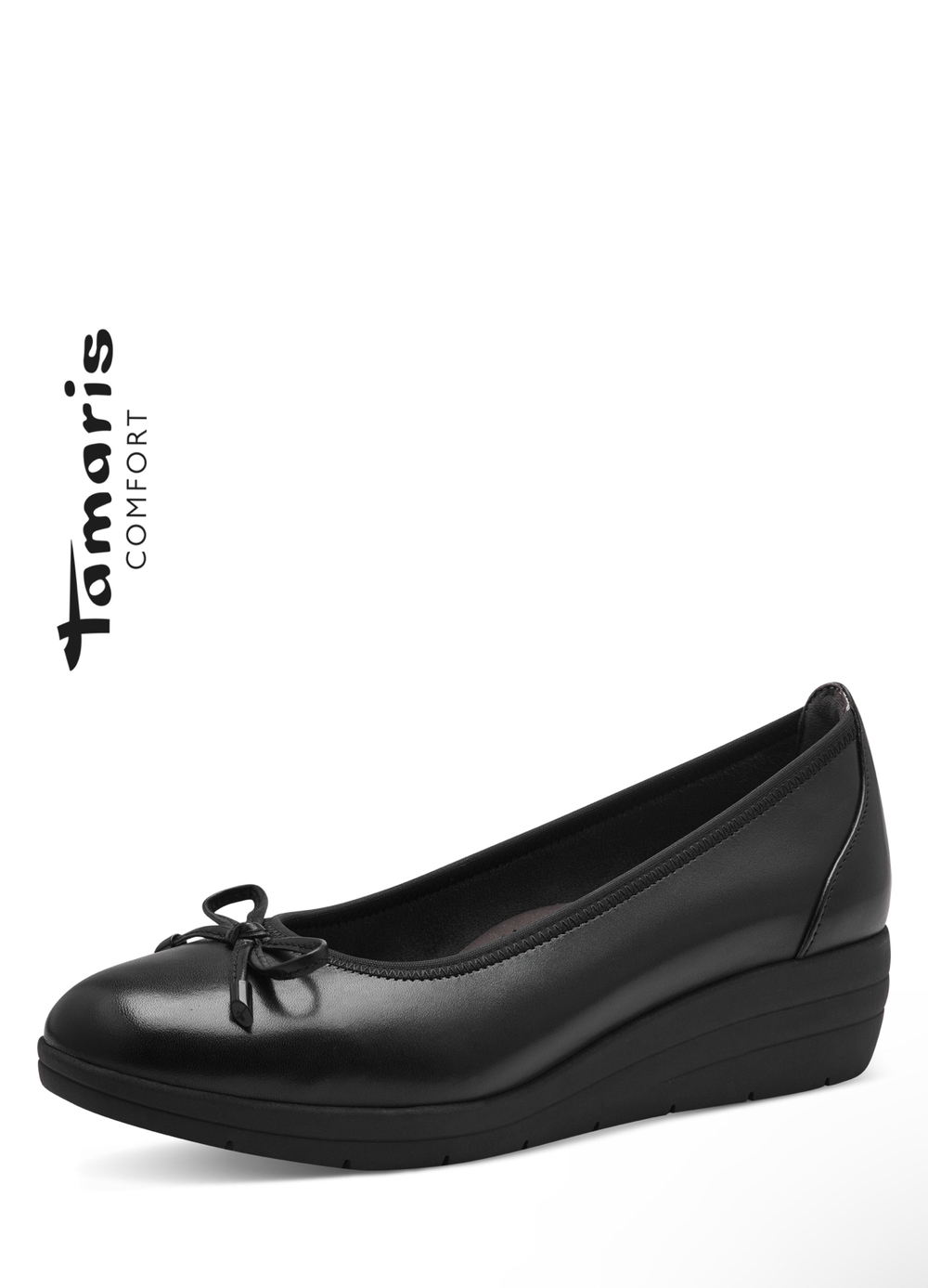 Туфли лодочки кожаные Tamaris Comfort