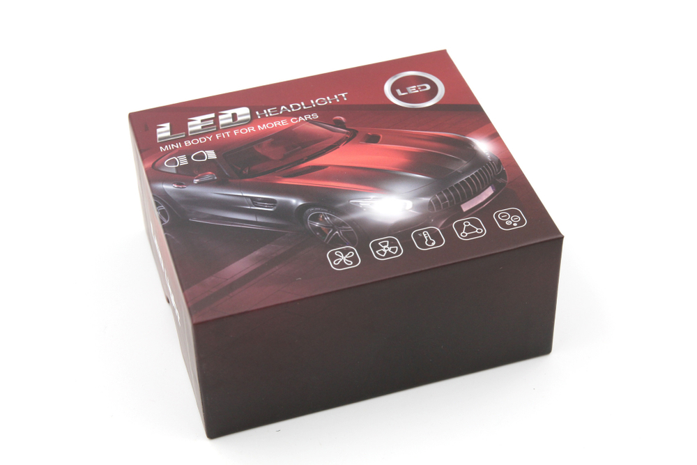 Светодиодные лампы HB3 (9005) LC-01 16S-W, 12-24V (комплект, 2шт)