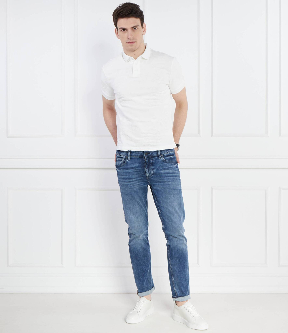 Поло Armani Exchange - белый(3DZFLG ZJ85Z)