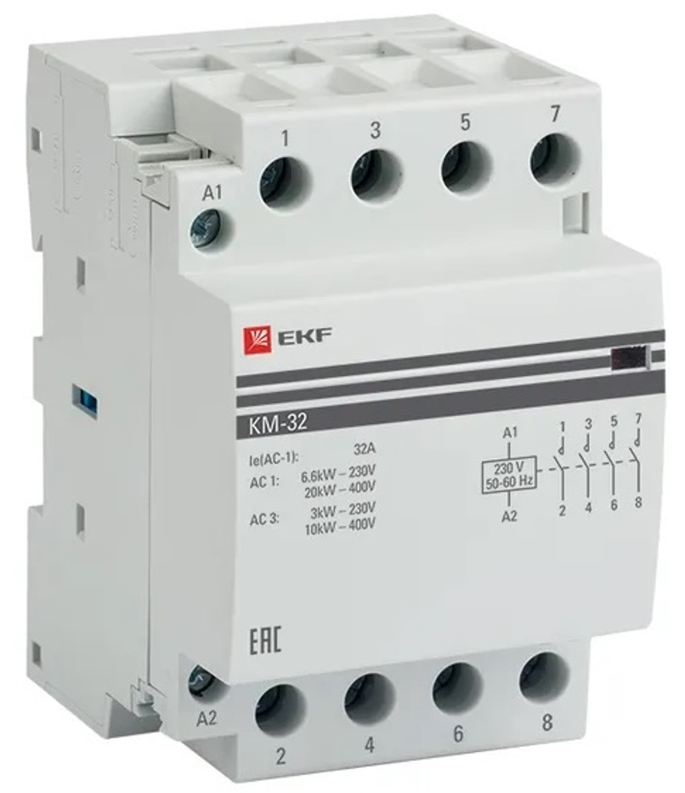 Контактор  EKF km-3-32-40