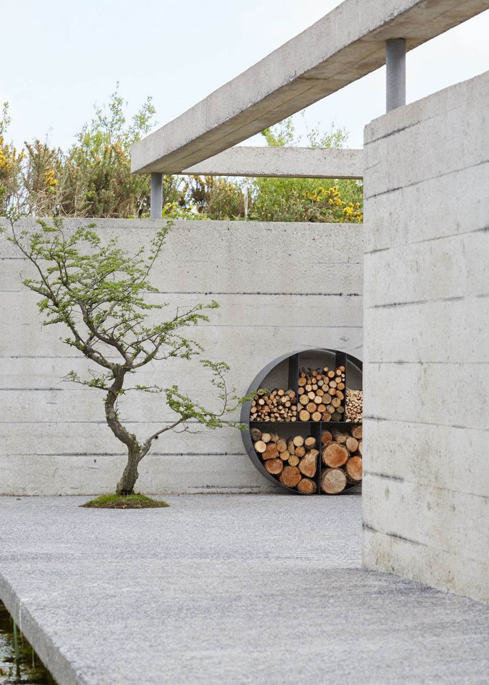 Уличная дровница VALDAI (UFIRE) W-02(100)