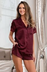 Пижама женская Mia-Amore ВИКТОРИЯ 7104 бордо