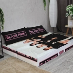 Бескаркасный диван кровать раскладной "BLACKPINK"