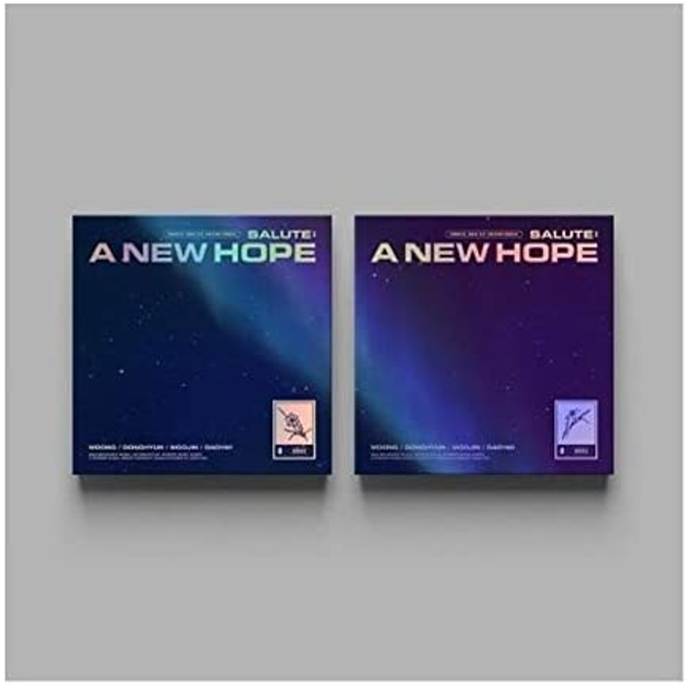 Альбом AB6IX - Salute : A New Hope 3rd EP Repackage Album 2 Version SET