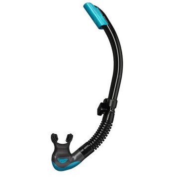 Трубка TUSA SP-0101 Platina II Hyperdry черный/бирюзовый