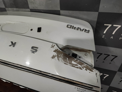 Крышка багажника Skoda Rapid 2 20-нв Б/У Оригинал 60U827025C