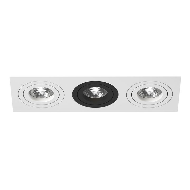 Комплект из светильника и рамки Lightstar Intero 16 (217536+217606+217607+217606) i536060706