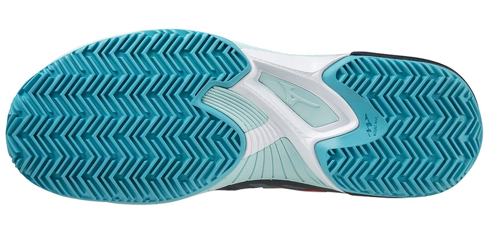 Мужские кроссовки теннисные Mizuno Wave Exceed Tour 5 CC - небесный