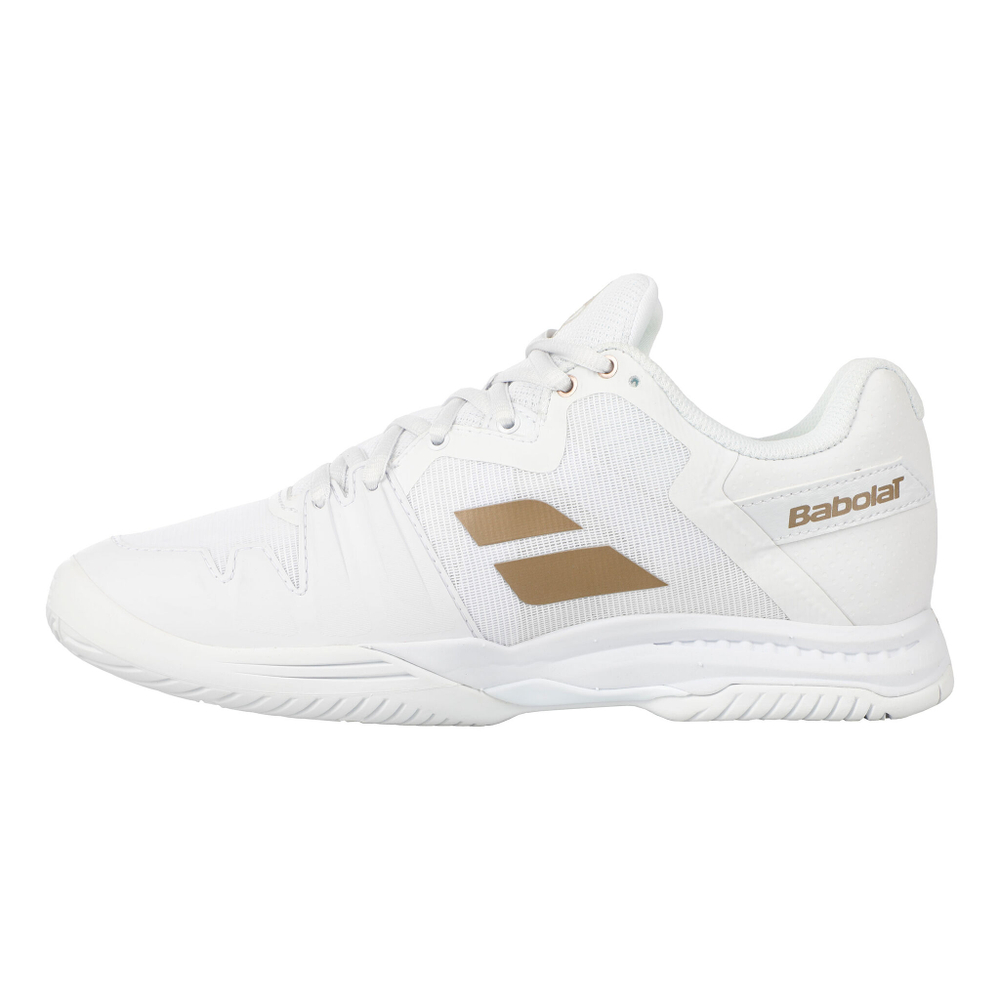 Женские теннисные кроссовки Babolat Sfx 3 All Court Shoe - White, Gold