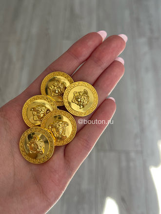 Пуговицы Вер. Золотые Классика2
