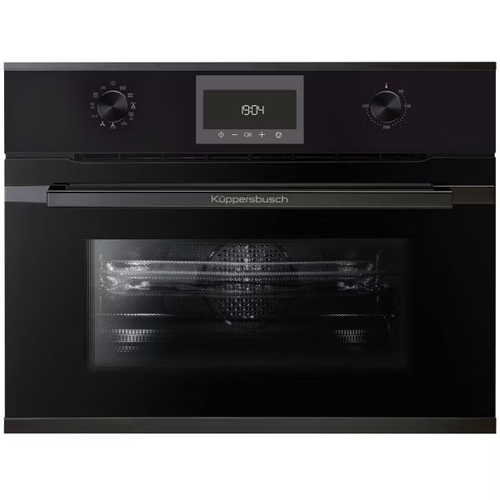 Компактный духовой шкаф с микроволнами Kuppersbusch CBM 6330.0 S2 Black Chrome
