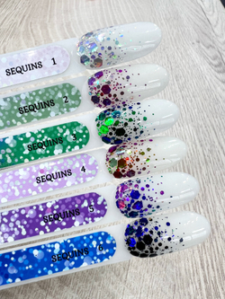 Дизайн IVA NAILS SEQUINS №5