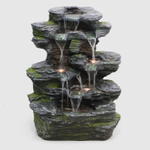 Фонтан Haomei Fountain водопад с подсветкой 55х56х67.5 см