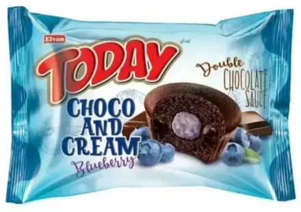 Тудей Шоколадный маффин с черничным кремом 40гр