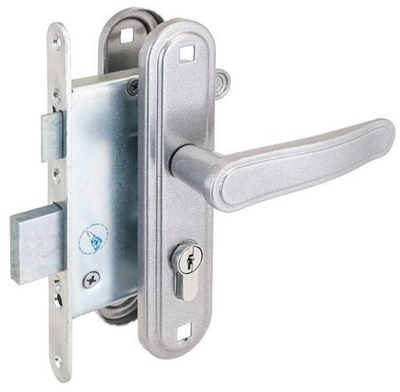 Замок Димитровград врезной "Зенит" ЗВ4-3.03 бриллиант с ручками