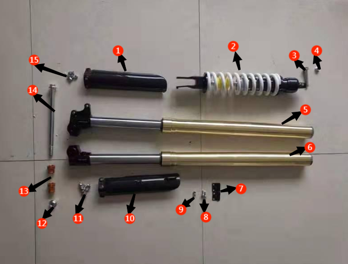 Запчасти G к питбайку Motax XR 250