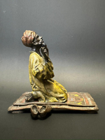 Бронзовая скульптура в стиле Венской бронзы «Вечерняя молитва»