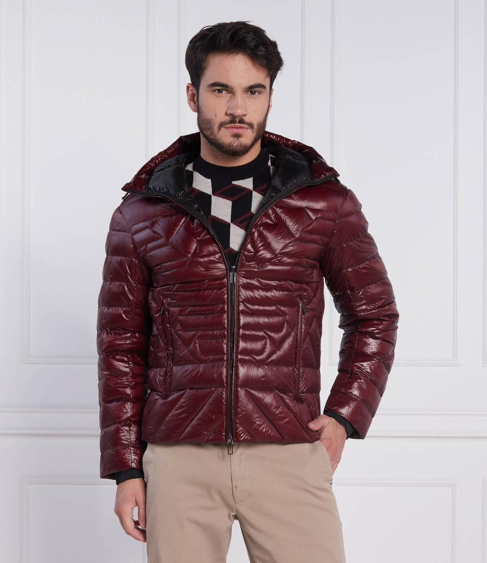 пуховая куртка Emporio Armani - бордовый(6L1BN7 1NPDZ)