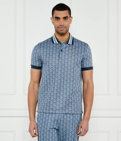 Поло Lacoste - голубой(DH1417)