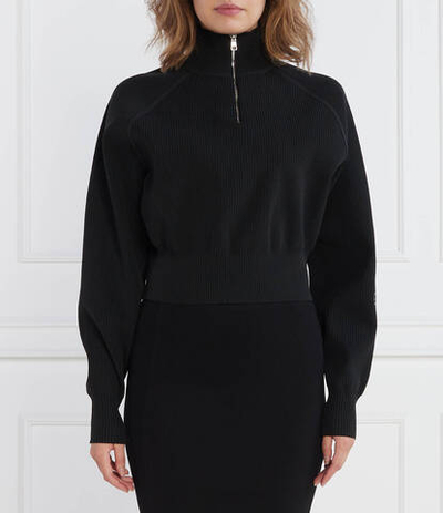 Свитер HALF ZIP CALVIN KLEIN JEANS - черный(J20J221967)