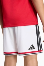 Шорты adidas Manchester United 26/27 Home Junior - белый