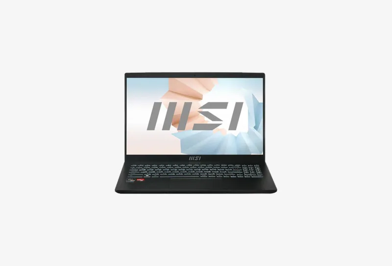 Ноутбук 15.6" MSI AMD Ryzen 5 5625U 2.3 ГГц 8 ГБ DDR4 AMD Radeon Graphics Modern 15 B5M-001XRU