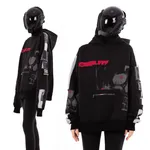 Худи Heartz Slayer Patchwork Oversized Special черный