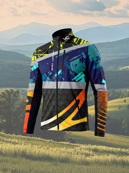 Куртка Лыжная Softshell с трикотажной спиной My design