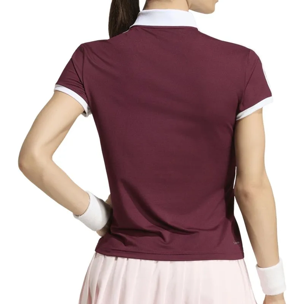 Женское теннисное поло Adidas Tennis Classics - maroon