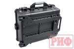 Кейс защитный ударопрочный РИФ 616х493х220 мм на колесах с телескопической ручкой IP55
