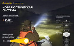 Фонарь Armytek Predator Pro Max Magnet USB Белый