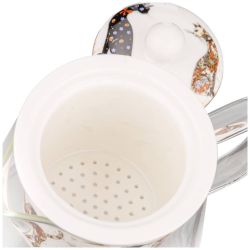 ЧАЙНИК СТЕКЛЯННЫЙ С СИТОМ LEFARD "ПАРИЖСКИЕ КОТЫ" 400 МЛ (КОР=36ШТ.)