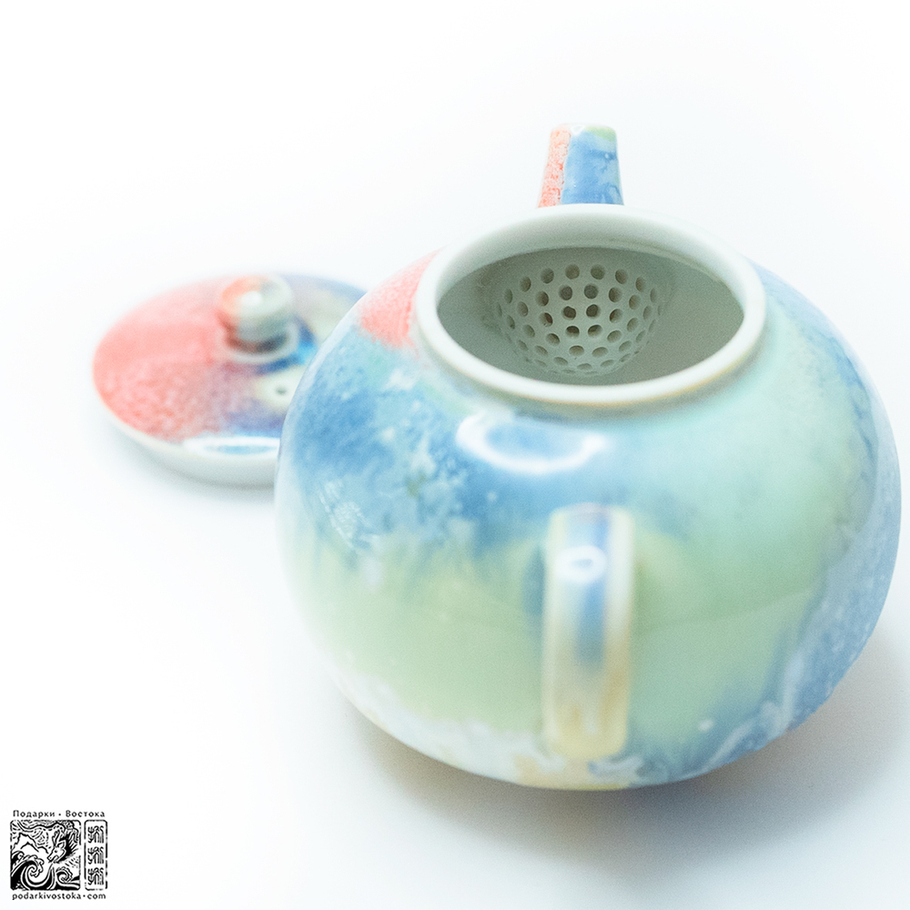 Чайник из Цзиньдэчжэньского фарфора, 215 мл