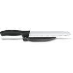 Нож Victorinox с упором для отрезания равномерных ломтиков, черный