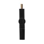 Переходник штекер HDMI - гнездо HDMI, поворотный REXANT
